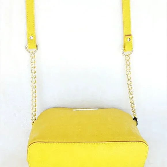 NWT Stunning Steve Madden Crossbody Bag in Citron (Yellow) - Picture 6 of 6